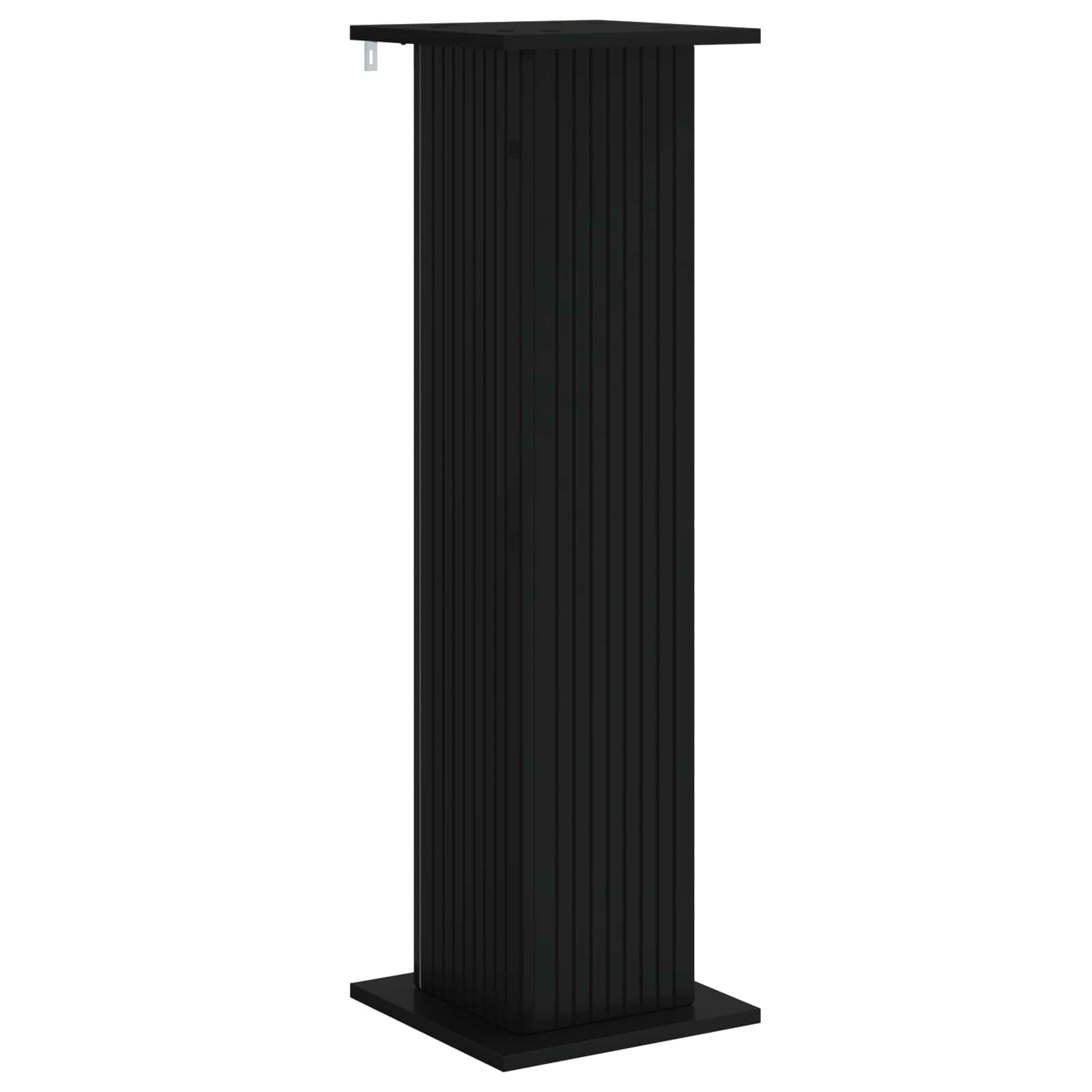 Planteholder 2 pcs Sort 30,5 x 30 x 100,5 cm Konstrueret træ