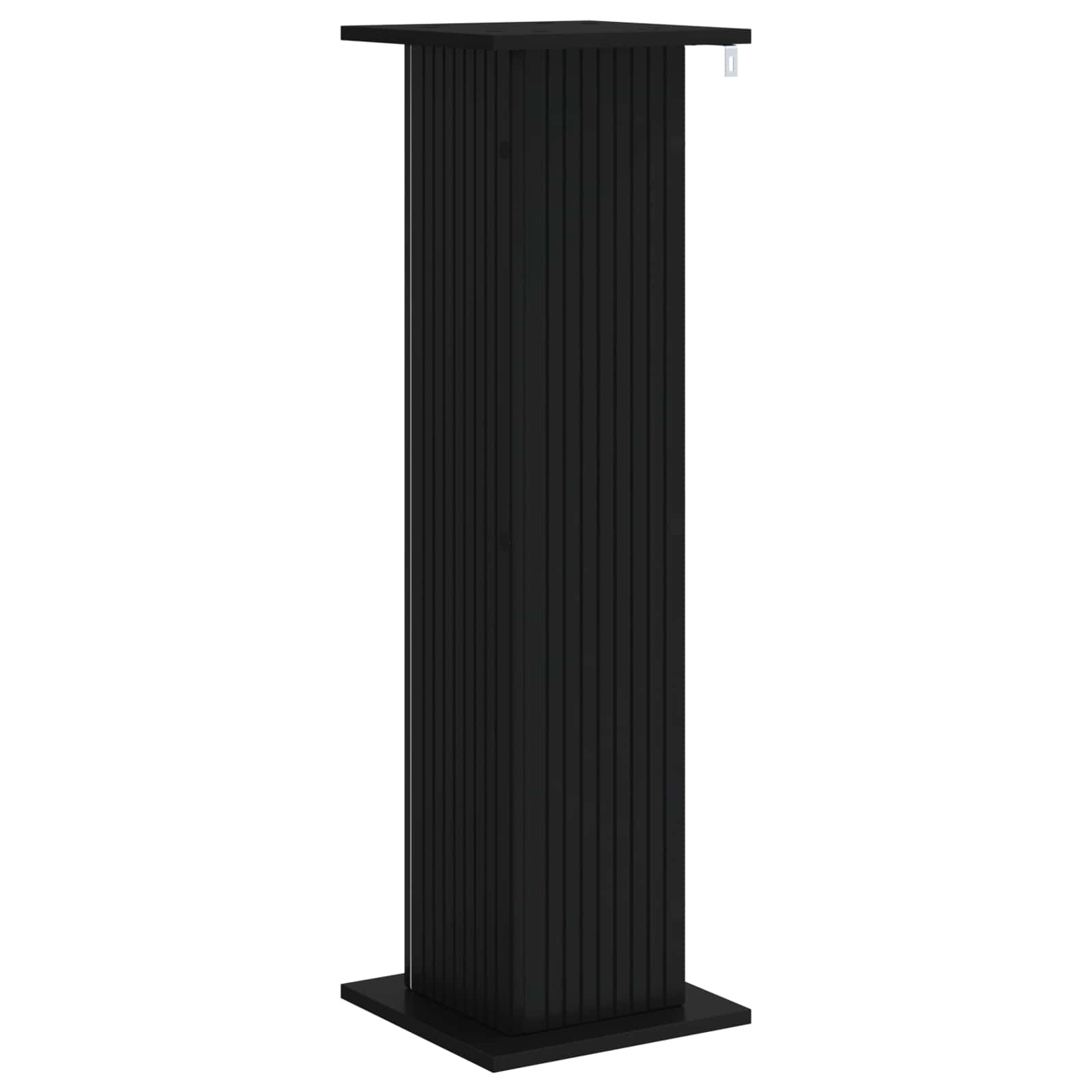 Planteholder 2 pcs Sort 30,5 x 30 x 100,5 cm Konstrueret træ