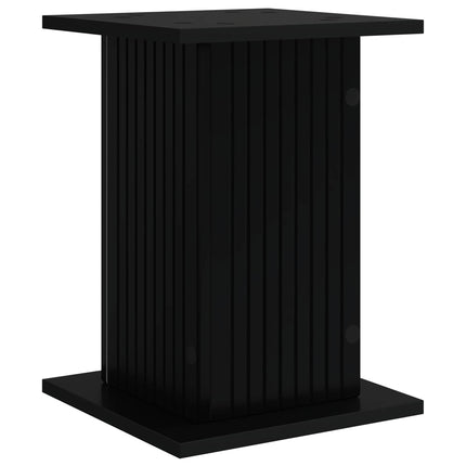 Planteholder 2 pcs Sort 30,5 x 30 x 43 cm Konstrueret træ