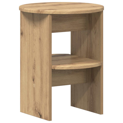 Sideskab 2 pcs Artisan Eg Ø40 x 50 cm Konstrueret træ