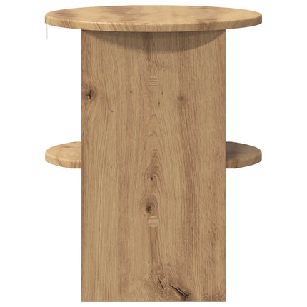 Sideskab 2 pcs Artisan Eg Ø40 x 50 cm Konstrueret træ