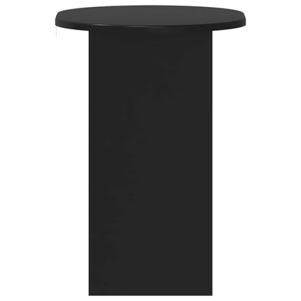 Sidebord Sort 50 x 39,5 x 55 cm Konstrueret træ