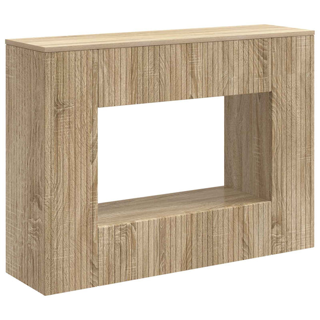 Konsolbord Sonoma eg 101 x 29 x 74 cm Konstrueret træ