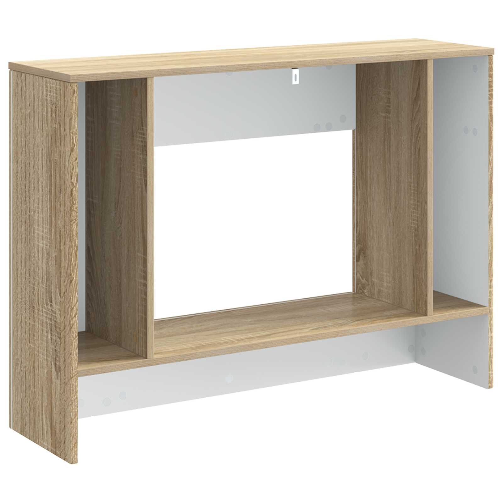 Konsolbord Stribet Sonoma eg 101 x 29 x 74 cm Konstrueret træ