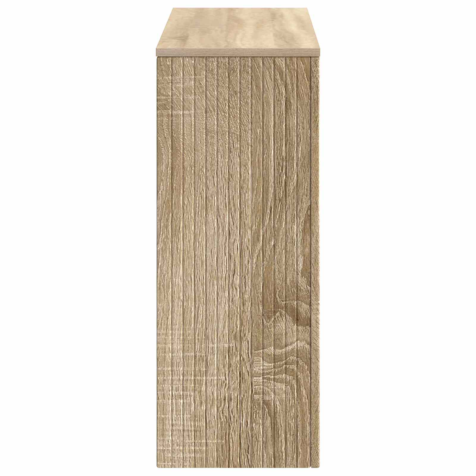 Konsolbord Stribet Sonoma eg 101 x 29 x 74 cm Konstrueret træ