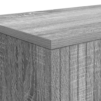 Konsolbord Grå Sonoma 101 x 29 x 74 cm Konstrueret træ