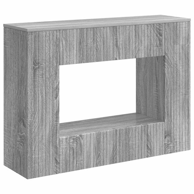 Konsolbord Grå Sonoma 101 x 29 x 74 cm Konstrueret træ