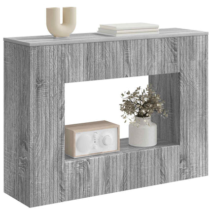 Konsolbord Grå Sonoma 101 x 29 x 74 cm Konstrueret træ