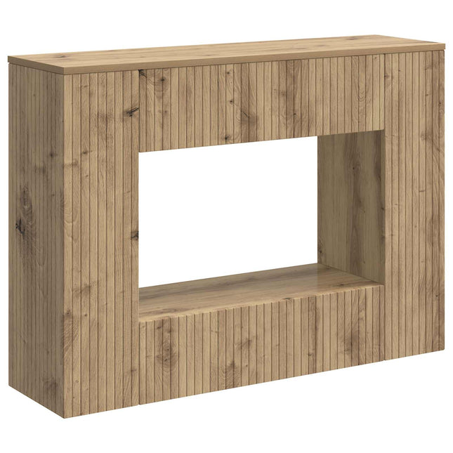 Konsolbord Artisan Eg 101 x 29 x 74 cm Konstrueret træ