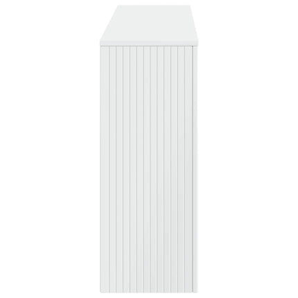 Konsolbord Højglans Hvid 155 x 29 x 74 cm Konstrueret træ