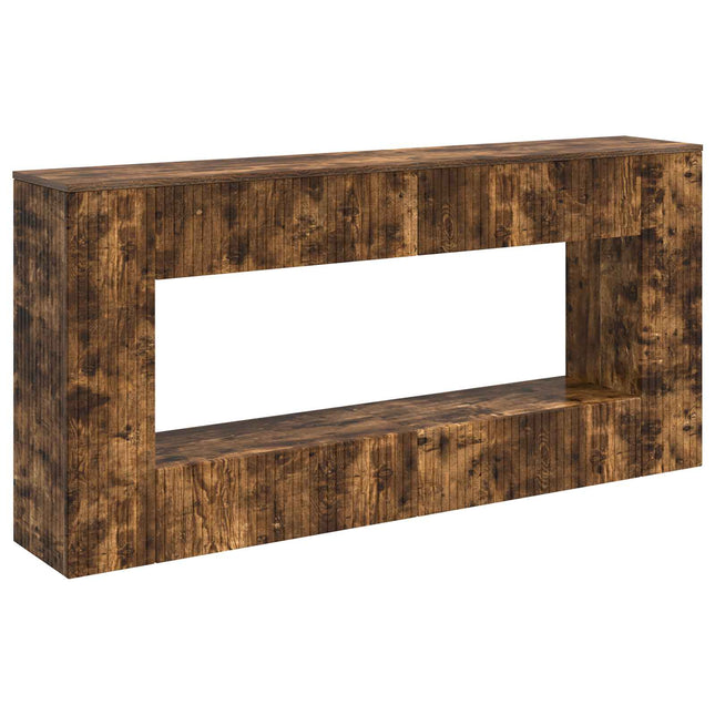 Konsolbord Røget Eg 155 x 29 x 74 cm Konstrueret træ