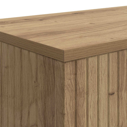 Konsolbord Artisan Eg 155 x 29 x 74 cm Konstrueret træ