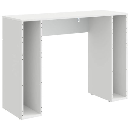 Sofabord Hvid 102 x 35 x 75 cm Konstrueret træ