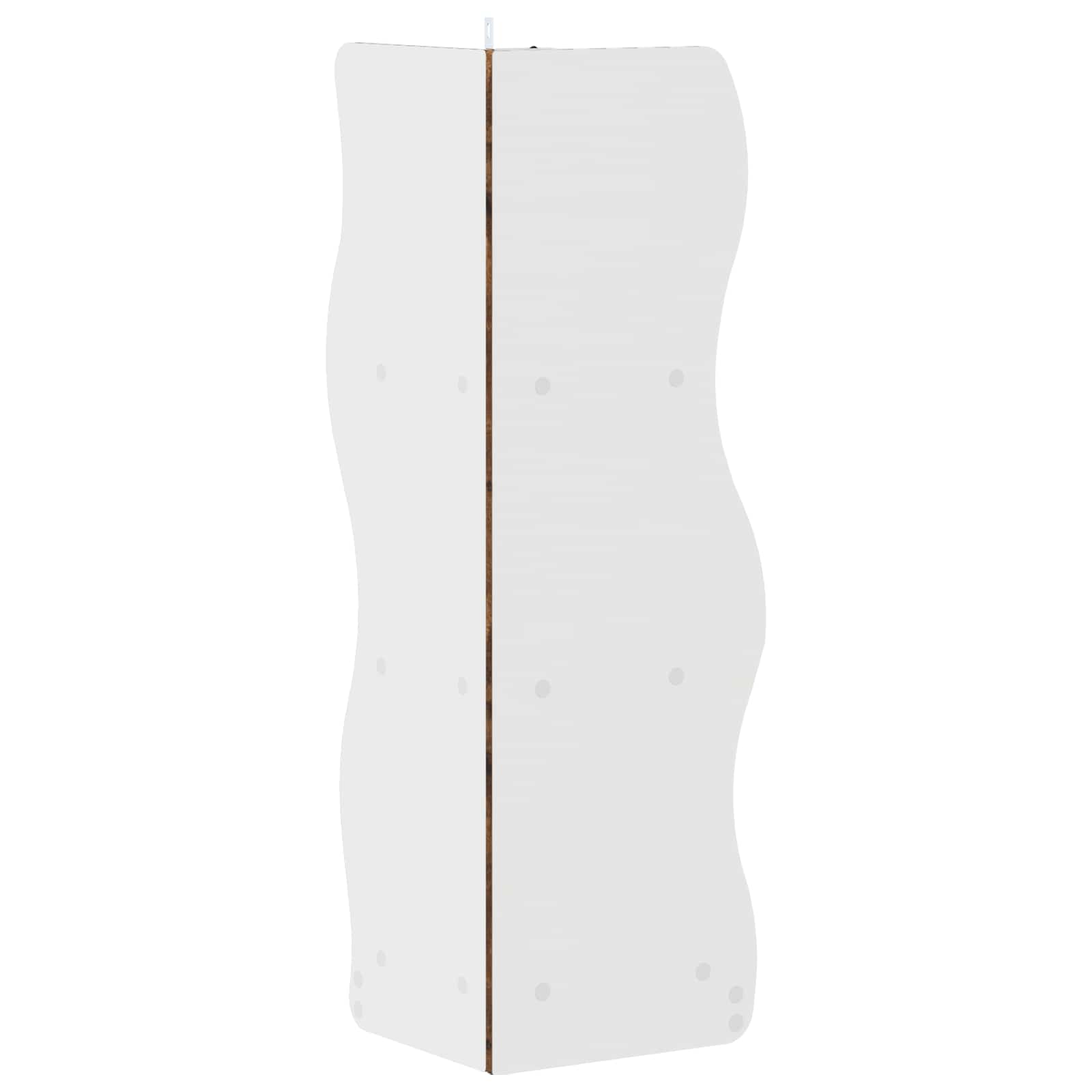 Hjørnehylde med hylde Røget eg 34 x 33 x 102 cm Konstrueret træ