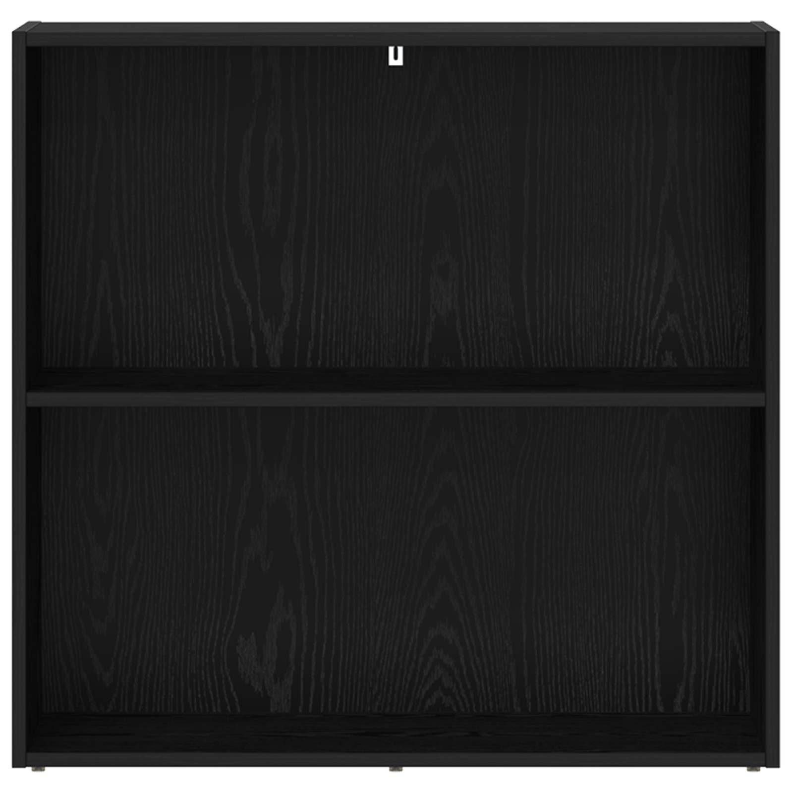Bogreol Sort eg 80 x 30 x 76,5 cm Konstrueret træ
