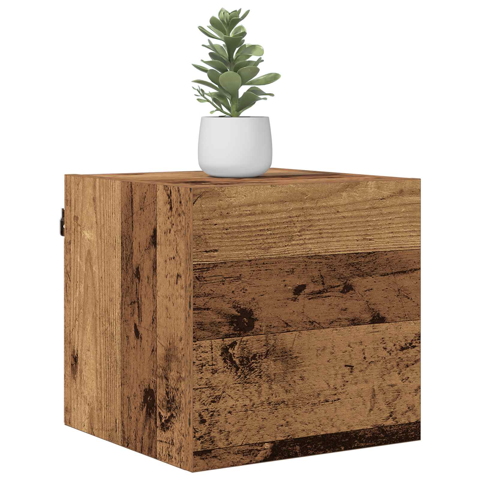 Vægmonteret TV Skab Vægmonteret Gammelt træ 30,5 x 30 x 30 cm