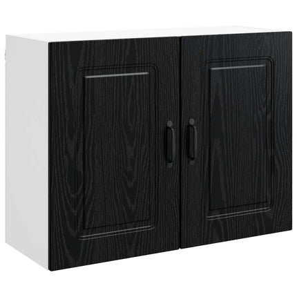 Panel til opvaskemaskine Kalmar Sort eg 80 x 31 x 60 cm