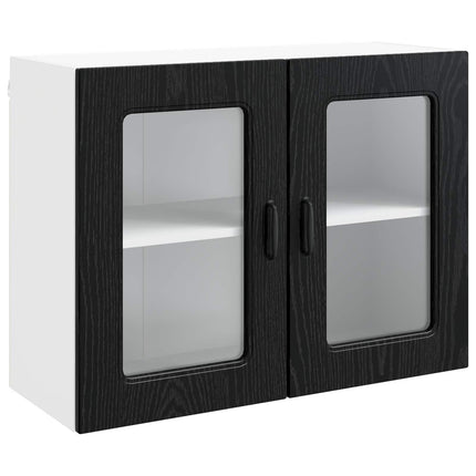 Panel til opvaskemaskine Kalmar Sort eg 80 x 31 x 60 cm