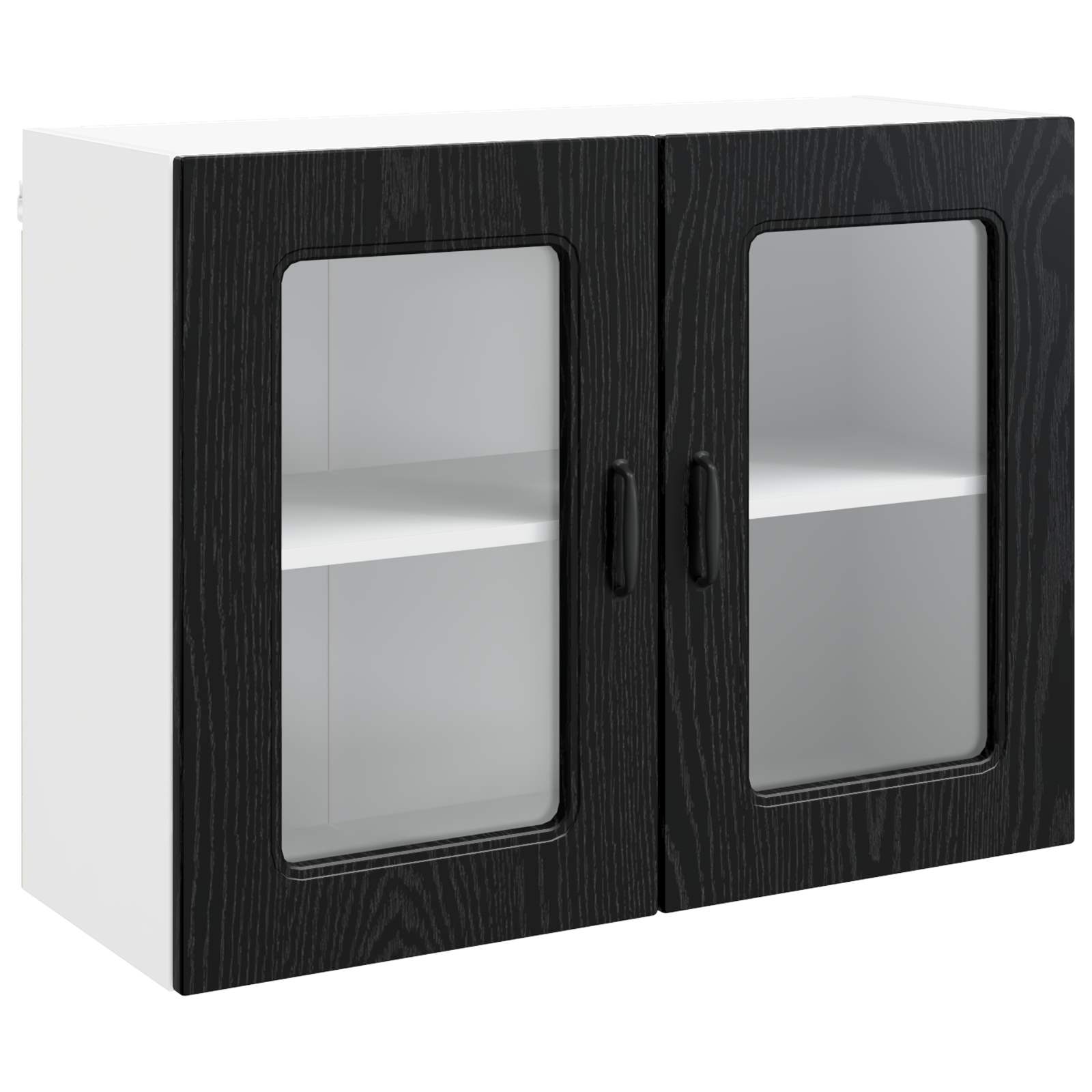 Panel til opvaskemaskine Kalmar Sort eg 80 x 31 x 60 cm