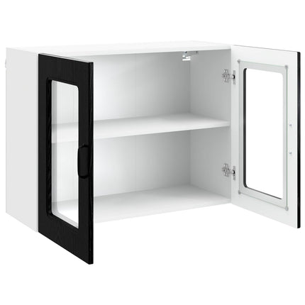 Panel til opvaskemaskine Kalmar Sort eg 80 x 31 x 60 cm