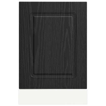 Panel til opvaskemaskine Kalmar Sort eg 45 x 1,5 x 57 cm