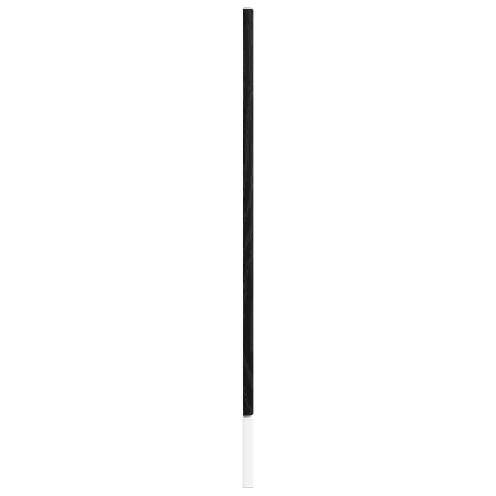 Panel til opvaskemaskine LUCCA Sort eg 45 x 1,5 x 57 cm