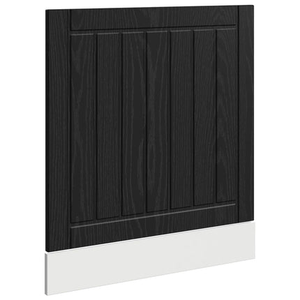 Panel til opvaskemaskine LUCCA Sort eg 60 x 1,5 x 57 cm