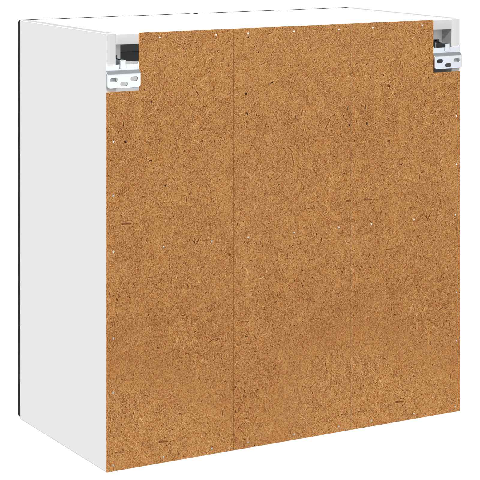 Væglågskab LUCCA Sort eg 60 x 31 x 60 cm Konstrueret træ