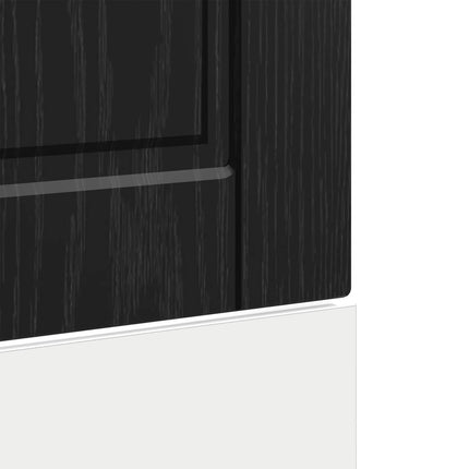 Panel til opvaskemaskine PORTO Sort eg 60 x 1,5 x 57 cm