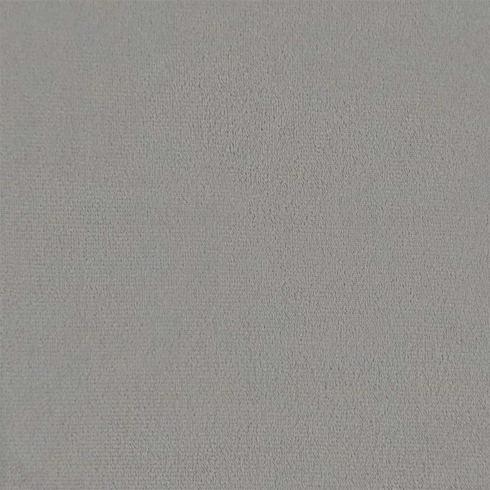 Sengestel med hovedgærde Lysegrå 200 x 200 cm Fløjl