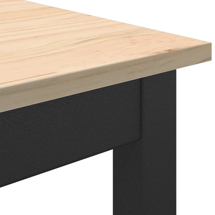 Spisebord Naturfarvet 200 x 100 x 75 cm Massiv fyrretræ