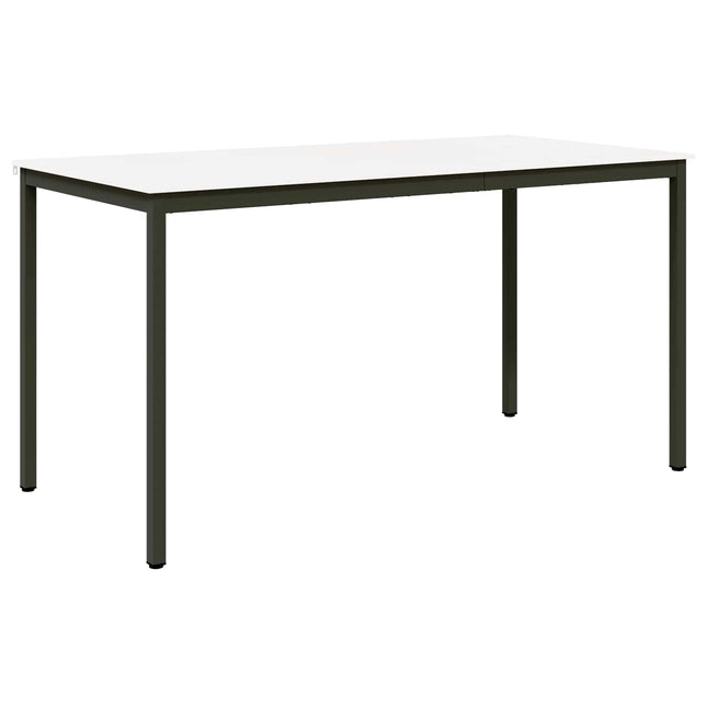 Barbord Hvid 200 x 100 x 105 cm Massiv fyrretræ
