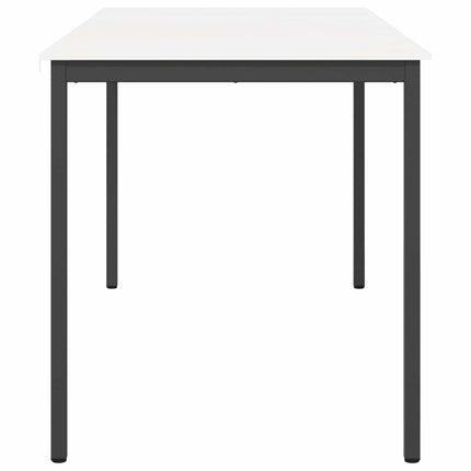 Barbord Hvid 200 x 100 x 105 cm Massiv fyrretræ
