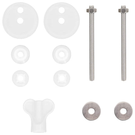 Blødt lukket toiletbræt 2 pcs Grøn 44 x 38 cm MDF plade
