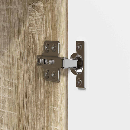 Skab Sæt 2 pcs Sonoma-eg 34,5 x 33 x 90 cm Konstrueret træ