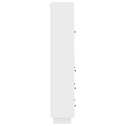 Skab Sæt 2 pcs 66 x 34,5 x 90 cm Konstrueret træ