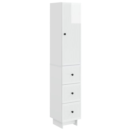 Skab Sæt 2 pcs 33 x 34,5 x 90 cm Konstrueret træ