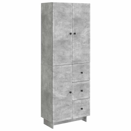 Skab Sæt 2 pcs 66 x 34,5 x 90 cm Konstrueret træ