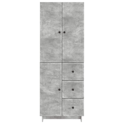 Skab Sæt 2 pcs 66 x 34,5 x 90 cm Konstrueret træ