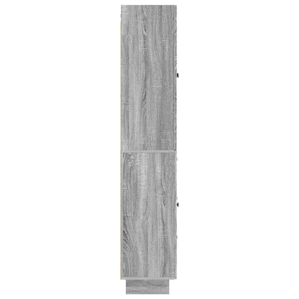 Skab Sæt 2 pcs 66 x 34,5 x 90 cm Konstrueret træ