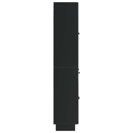 Skab Sæt 2 pcs 66 x 34,5 x 90 cm Konstrueret træ