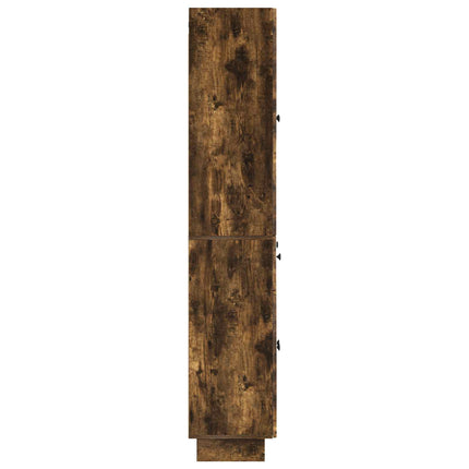 Skab Sæt 2 pcs 66 x 34,5 x 90 cm Konstrueret træ