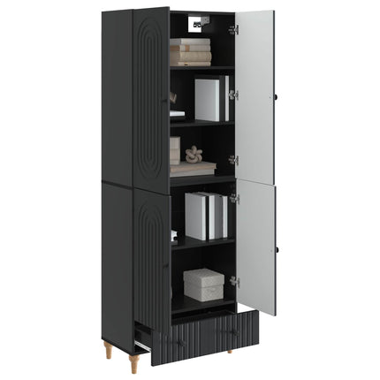 Skab Sæt 2 pcs 66 x 34,5 x 95 cm Konstrueret træ