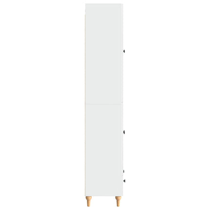 Skab Sæt 2 pcs 66 x 34,5 x 95 cm Konstrueret træ