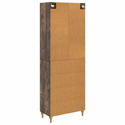 Skab Sæt 2 pcs 66 x 34,5 x 95 cm Konstrueret træ