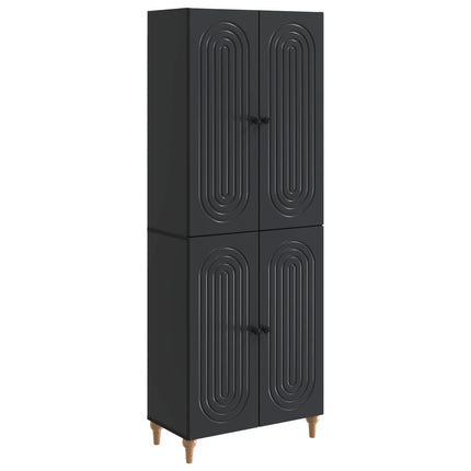 Skab Sæt 2 pcs 66 x 34,5 x 90 cm Konstrueret træ