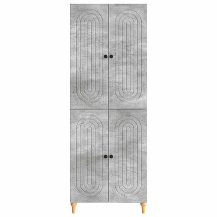 Skab Sæt 2 pcs 66 x 34,5 x 90 cm Konstrueret træ