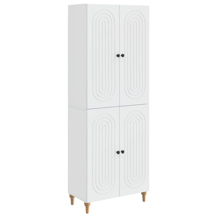 Skab Sæt 2 pcs 66 x 34,5 x 90 cm Konstrueret træ
