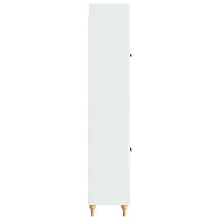 Skab Sæt 2 pcs 66 x 34,5 x 90 cm Konstrueret træ