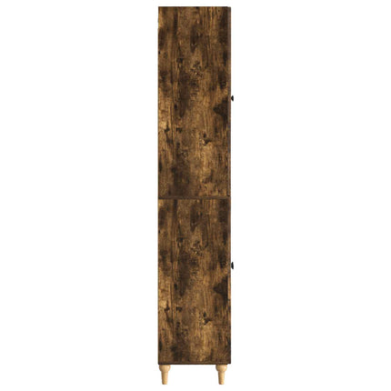Skab Sæt 2 pcs 66 x 34,5 x 90 cm Konstrueret træ